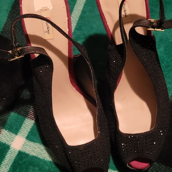 🔥HP🔥WOMENS OLSENBOYE PLATFORM STUDDED STILETTO HEELS MULTI COLORED SIZE 9.5 - Picture 4 of 12